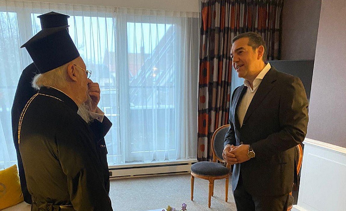 Συνάντηση Τσίπρα με τον Οικουμενικό Πατριάρχη Βαρθολομαίο στο Στρασβούργο – Τι συζήτησαν