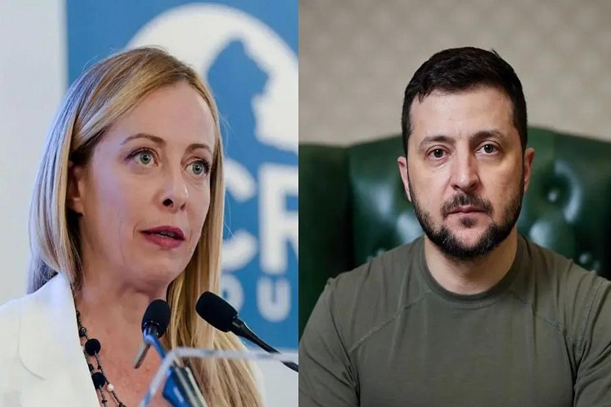 Ιταλία: Επικοινωνία Μελόνι με τον Ουκρανό πρόεδρο Βολοντίμιρ Ζελένσκι